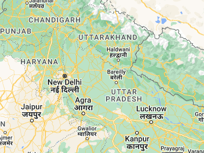 Map showing location of Bilāri (28.62163, 78.80314)