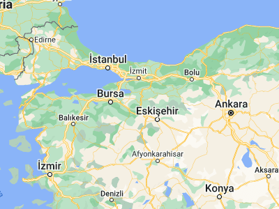 Map showing location of Bilecik (40.14192, 29.97932)