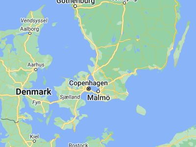 Map showing location of Billesholm (56.05, 13)
