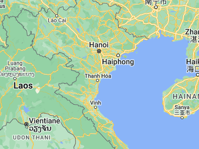 Map showing location of Bỉm Sơn (20.07806, 105.86028)