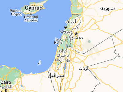 Map showing location of Bīr el Maksūr (32.77732, 35.22069)