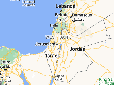 Map showing location of Bīr Nabālā (31.8508, 35.2036)