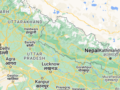 Map showing location of Birendranagar (28.60194, 81.63389)