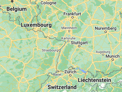 Map showing location of Bischwiller (48.76588, 7.85831)