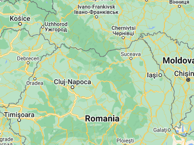 Map showing location of Bistriţa Bârgăului (47.21667, 24.76667)