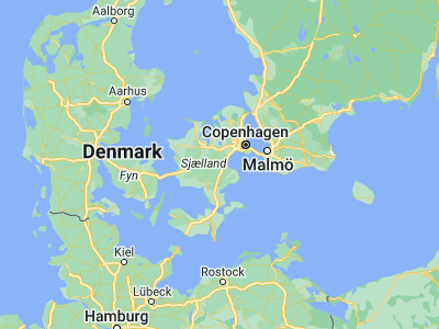 Map showing location of Bjæverskov (55.45756, 12.03651)