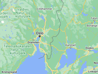 Map showing location of Bjørkelangen (59.88478, 11.56942)