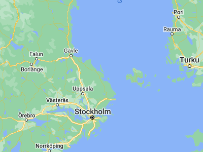 Map showing location of Björklinge (60.25, 18.46667)