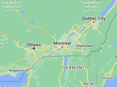 Map showing location of Blainville (45.66678, -73.88249)