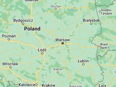 Map showing location of Błonie (52.19849, 20.61709)