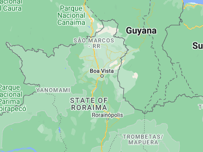 Map showing location of Boa Vista (2.81972, -60.67333)