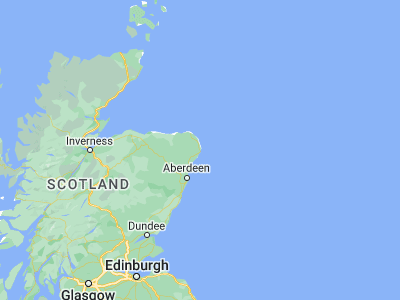 Map showing location of Boddam (57.46667, -1.78333)