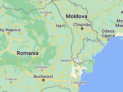 Map showing location of Bogheşti (46.16667, 27.4)