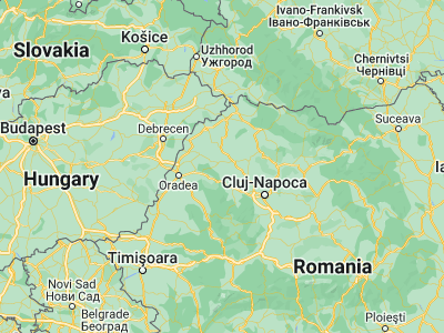 Map showing location of Boghiş (47.15, 22.76667)