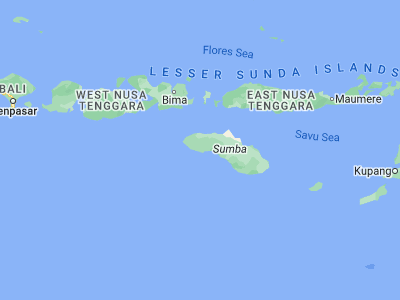 Map showing location of Bogorawatu (-9.7491, 119.3273)
