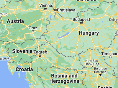 Map showing location of Böhönye (46.41345, 17.38036)