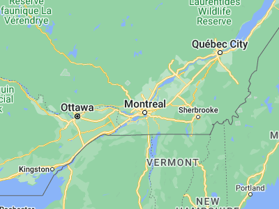 Map showing location of Bois-des-Filion (45.66678, -73.74918)