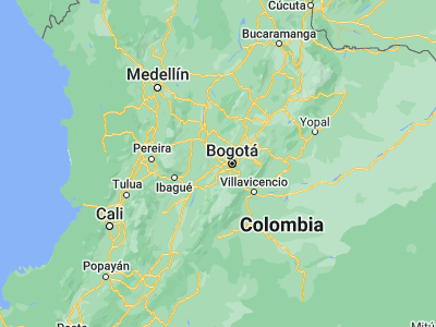 Map showing location of Bojacá (4.73176, -74.34129)