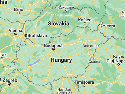 Map showing location of Boldog (47.60286, 19.68839)