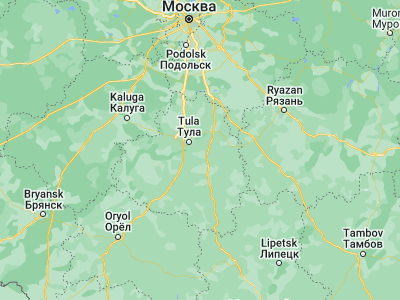 Map showing location of Bolokhovo (54.08378, 37.82895)
