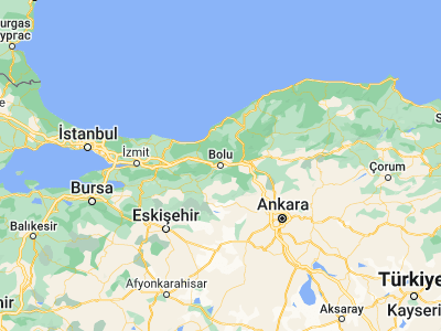 Map showing location of Bolu (40.73583, 31.60611)