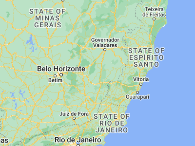 Map showing location of Bom Jesus do Galho (-19.82889, -42.31611)