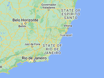 Map showing location of Bom Jesus do Itabapoana (-21.13389, -41.67972)