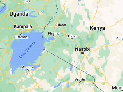Map showing location of Bomet (-0.78129, 35.34156)