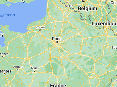 Map showing location of Bonneuil-sur-Marne (48.7695, 2.4793)
