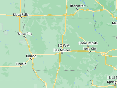 Map showing location of Boone (42.0597, -93.88023)