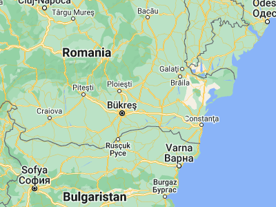 Map showing location of Borăneşti (44.66667, 26.6)