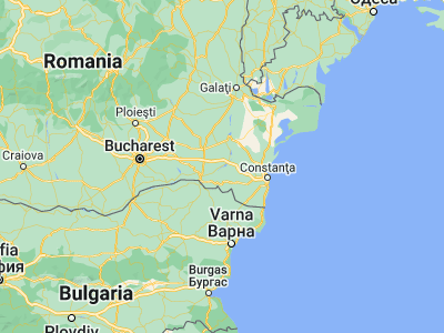 Map showing location of Borcea (44.33333, 27.75)