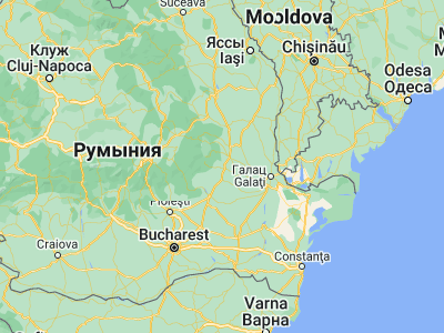 Map showing location of Bordeşti (45.55, 27.05)