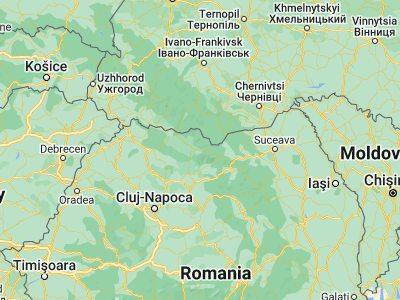 Map showing location of Borşa (47.65527, 24.66328)