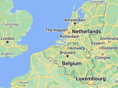 Map showing location of Borssele (51.42333, 3.73472)