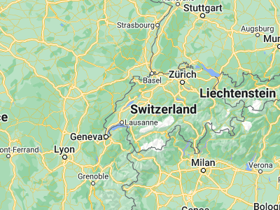 Map showing location of Bösingen (46.89229, 7.2277)