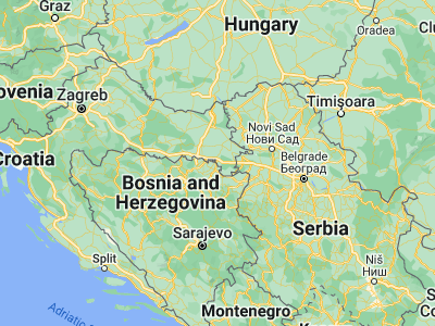 Map showing location of Bošnjaci (45.05028, 18.75556)