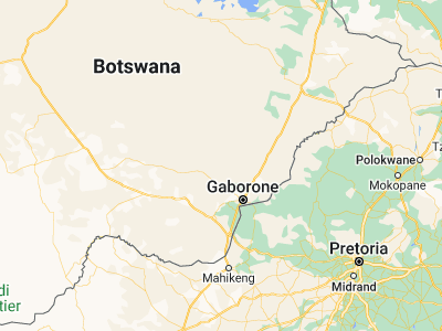 Map showing location of Botlhapatlou (-24.02591, 25.48976)