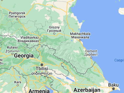 Map showing location of Botlikh (42.64442, 46.22967)