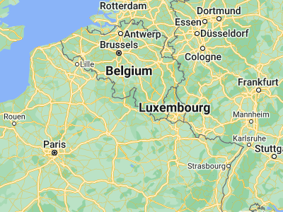 Map showing location of Bouillon (49.79324, 5.06704)