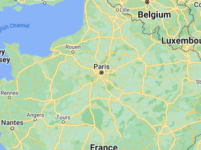 Map showing location of Bourg-la-Reine (48.77888, 2.31781)