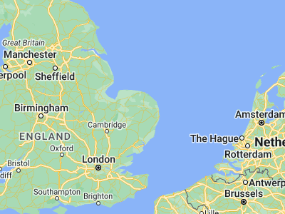 Map showing location of Bowthorpe (52.63884, 1.21885)