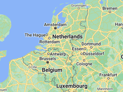 Map showing location of Boxtel (51.59083, 5.32917)