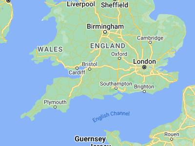 Map showing location of Bradford-on-Avon (51.34772, -2.25065)