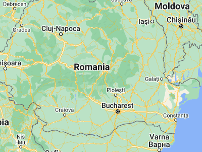 Map showing location of Bran (45.51667, 25.35)