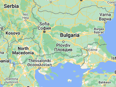 Map showing location of Bratsigovo (42.01667, 24.36667)