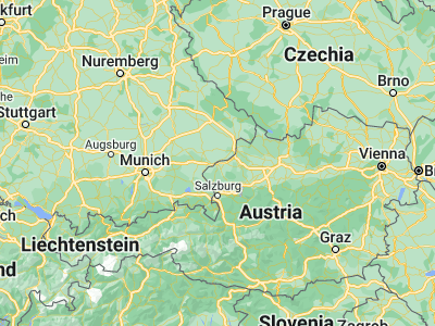 Map showing location of Braunau am Inn (48.25628, 13.04343)