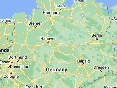 Map showing location of Braunschweig (52.26594, 10.52673)