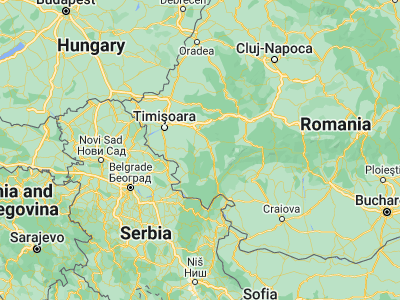 Map showing location of Brebu (45.42028, 21.9925)