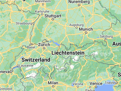 Map showing location of Bregenz (47.50311, 9.7471)